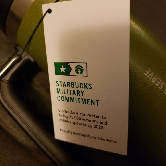 Starbucks Military Commitment Travel‎ Mug Tumbler Stainless Steel - Picture 7 of 9